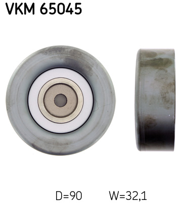 SKF VKM 65045 Vezetőgörgő hosszbordásszíjhoz